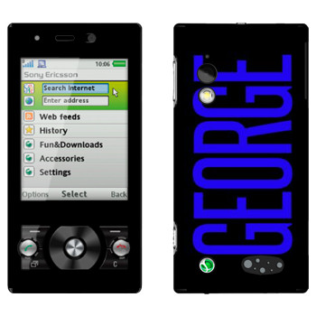   «George»   Sony Ericsson G705
