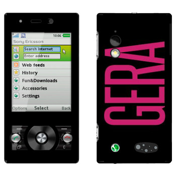   «Gera»   Sony Ericsson G705