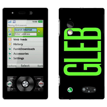   «Gleb»   Sony Ericsson G705