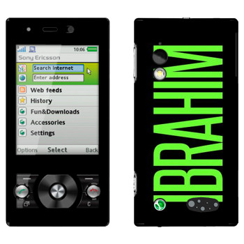   «Ibrahim»   Sony Ericsson G705