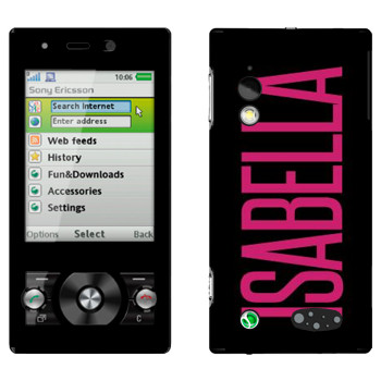   «Isabella»   Sony Ericsson G705