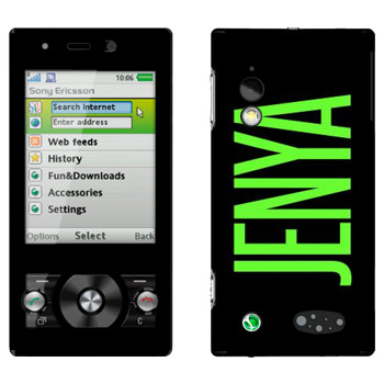   «Jenya»   Sony Ericsson G705