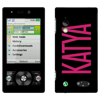   «Katya»   Sony Ericsson G705