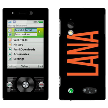   «Lana»   Sony Ericsson G705