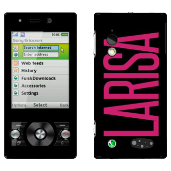   «Larisa»   Sony Ericsson G705
