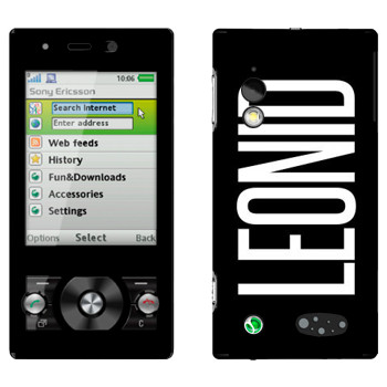   «Leonid»   Sony Ericsson G705