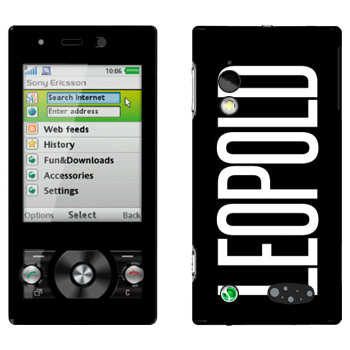   «Leopold»   Sony Ericsson G705