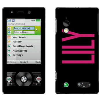   «Lily»   Sony Ericsson G705