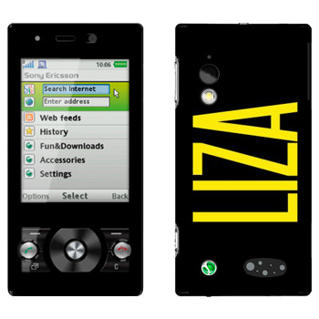   «Liza»   Sony Ericsson G705
