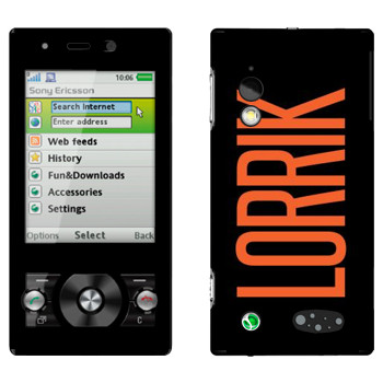   «Lorrik»   Sony Ericsson G705