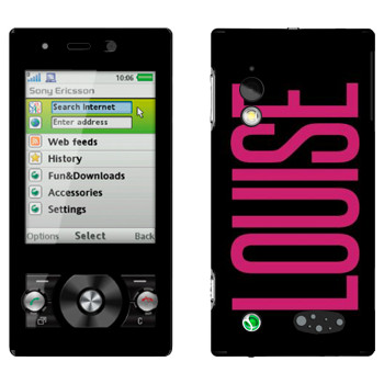   «Louise»   Sony Ericsson G705