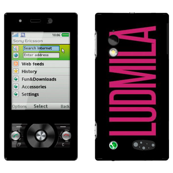   «Ludmila»   Sony Ericsson G705