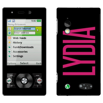   «Lydia»   Sony Ericsson G705