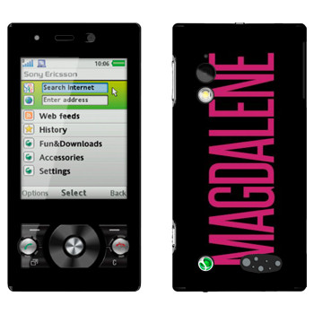   «Magdalene»   Sony Ericsson G705