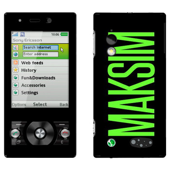  «Maksim»   Sony Ericsson G705