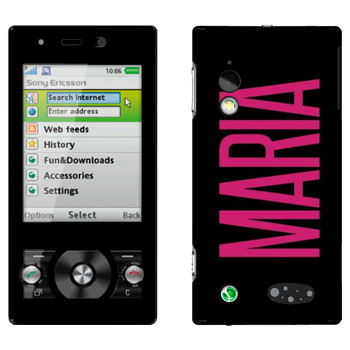   «Maria»   Sony Ericsson G705