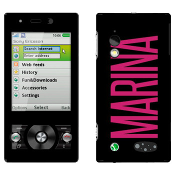   «Marina»   Sony Ericsson G705