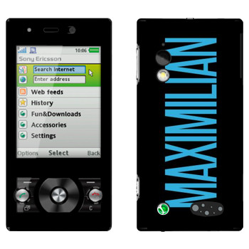   «Maximilian»   Sony Ericsson G705