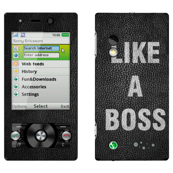   « Like A Boss»   Sony Ericsson G705