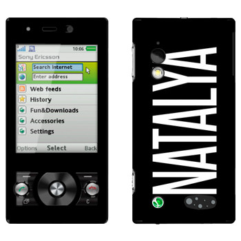   «Natalya»   Sony Ericsson G705