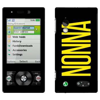   «Nonna»   Sony Ericsson G705