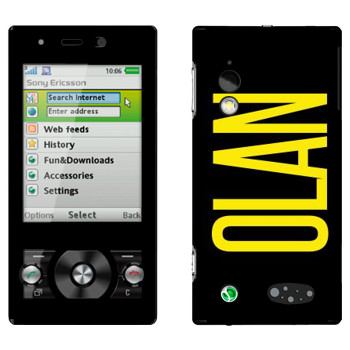   «Olan»   Sony Ericsson G705