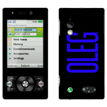   «Oleg»   Sony Ericsson G705