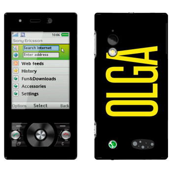   «Olga»   Sony Ericsson G705
