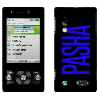  «Pasha»   Sony Ericsson G705