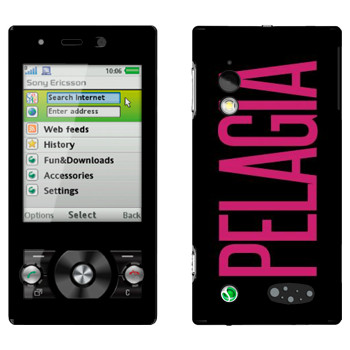   «Pelagia»   Sony Ericsson G705