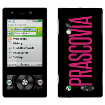   «Prascovia»   Sony Ericsson G705