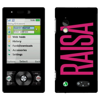   «Raisa»   Sony Ericsson G705