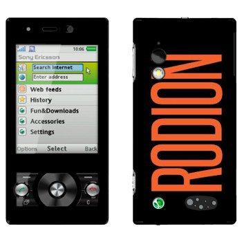   «Rodion»   Sony Ericsson G705
