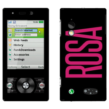   «Rosa»   Sony Ericsson G705