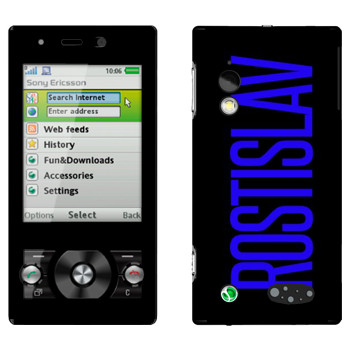   «Rostislav»   Sony Ericsson G705