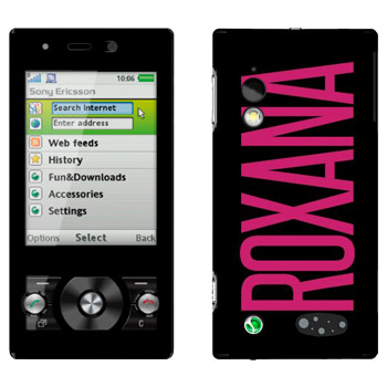   «Roxana»   Sony Ericsson G705
