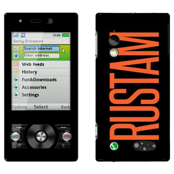   «Rustam»   Sony Ericsson G705