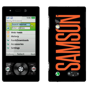   «Samson»   Sony Ericsson G705