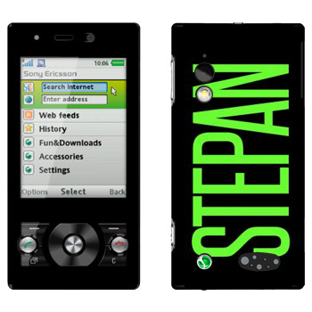   «Stepan»   Sony Ericsson G705