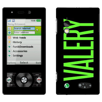  «Valery»   Sony Ericsson G705