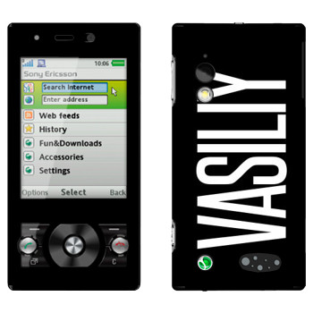   «Vasiliy»   Sony Ericsson G705