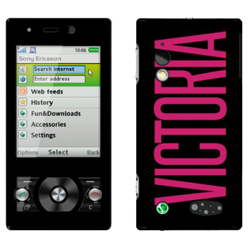   «Victoria»   Sony Ericsson G705