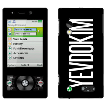   «Yevdokim»   Sony Ericsson G705