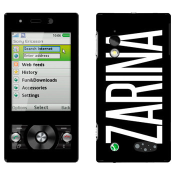   «Zarina»   Sony Ericsson G705