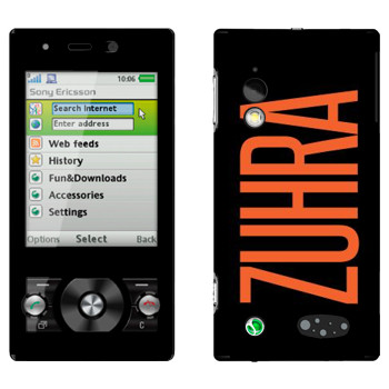   «Zuhra»   Sony Ericsson G705