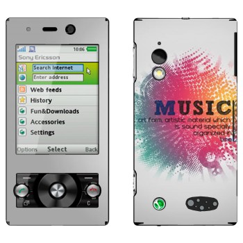  « Music   »   Sony Ericsson G705