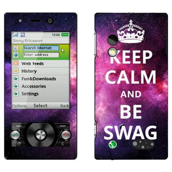   «Keep Calm and be SWAG»   Sony Ericsson G705