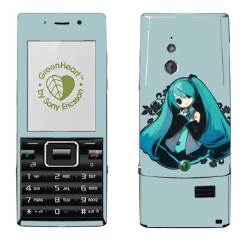   «Hatsune Miku - Vocaloid»   Sony Ericsson J10 Elm