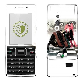   «  (Megurine Luka)»   Sony Ericsson J10 Elm