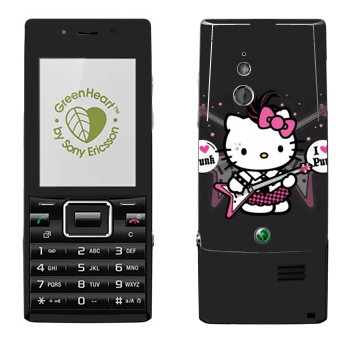   «Kitty - I love punk»   Sony Ericsson J10 Elm